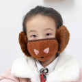 Children Cartoon Pretty Mask  Winter Warm Party  Cloth Mask